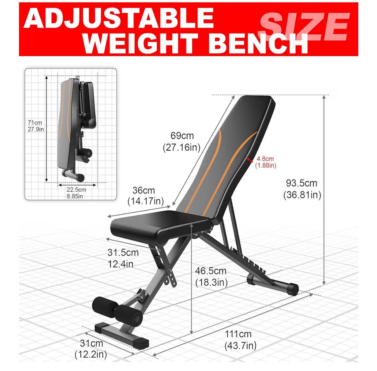 Adjustable Weight Bench