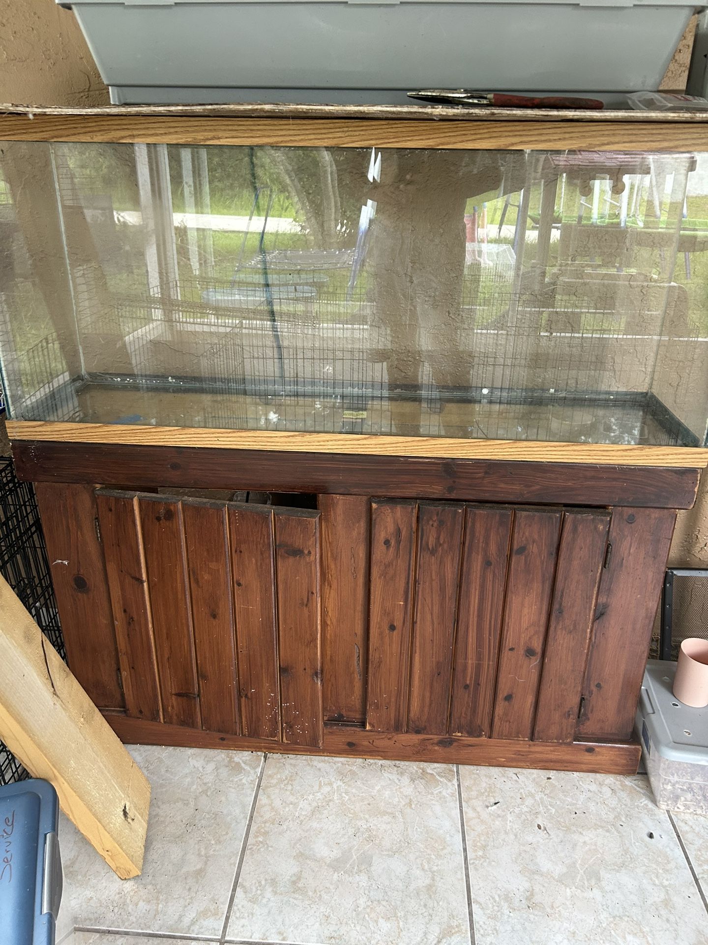 55 Gallon Fish/Reptile Tank Stand