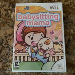 Babysitting mama Nintendo Wii