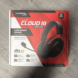 HyperX Cloud III Wireless Gaming Headset for PC/PlayStation 