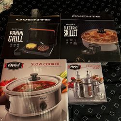 Assorted appliances
