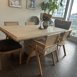 Coquina Stone Dining Table