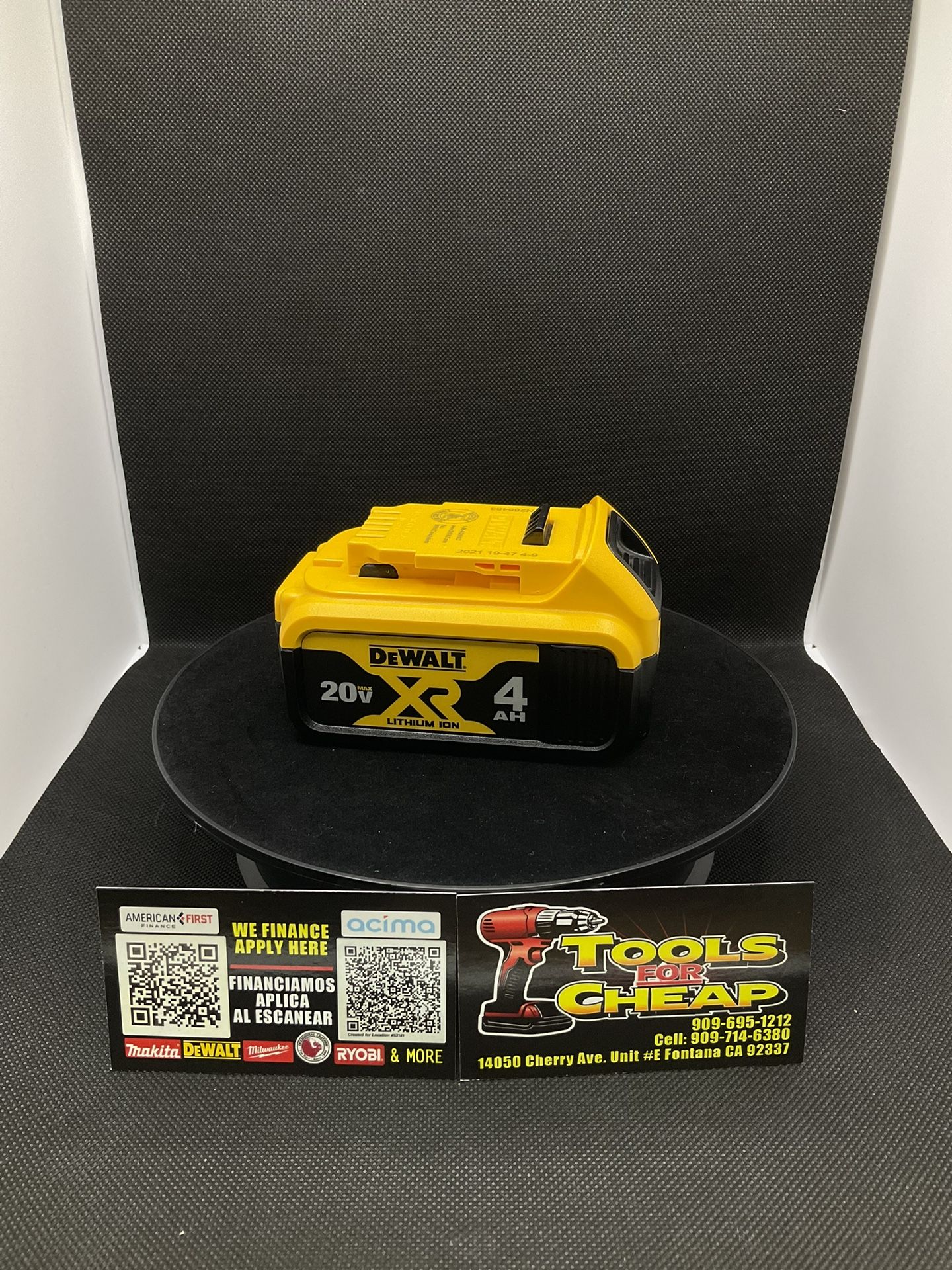 DEWALT 20V MAX XR Premium Lithium Ion Battery
