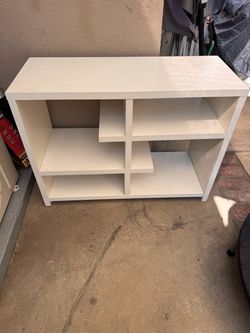 White TV Stand