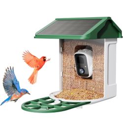 Bird Feeder with Camera - Supports AI Identify Species, 2K 