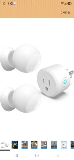 Wireless Motion Sensor Outlet Kit, 2 Sensor & 1 Outlet, Plug-N-Play PIR Motion Activated Switch with Timer, Indoor Motion Detector for Lights & Exhaus