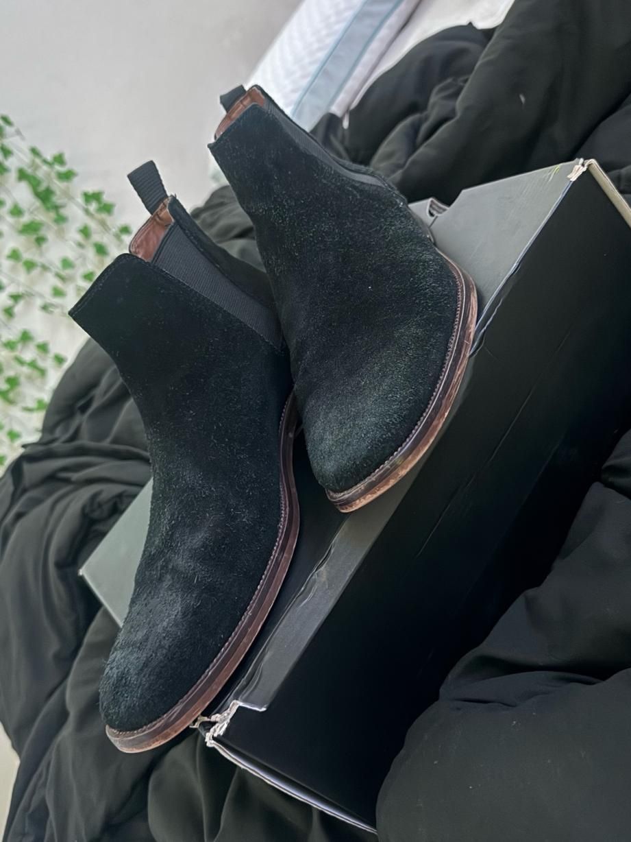 Aldo Suede Chelsea Boots 8.5