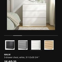 Malm 3 Drawer Chest In Collection Of 5