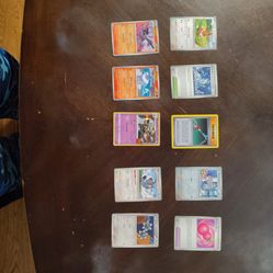 10 pokemon cards