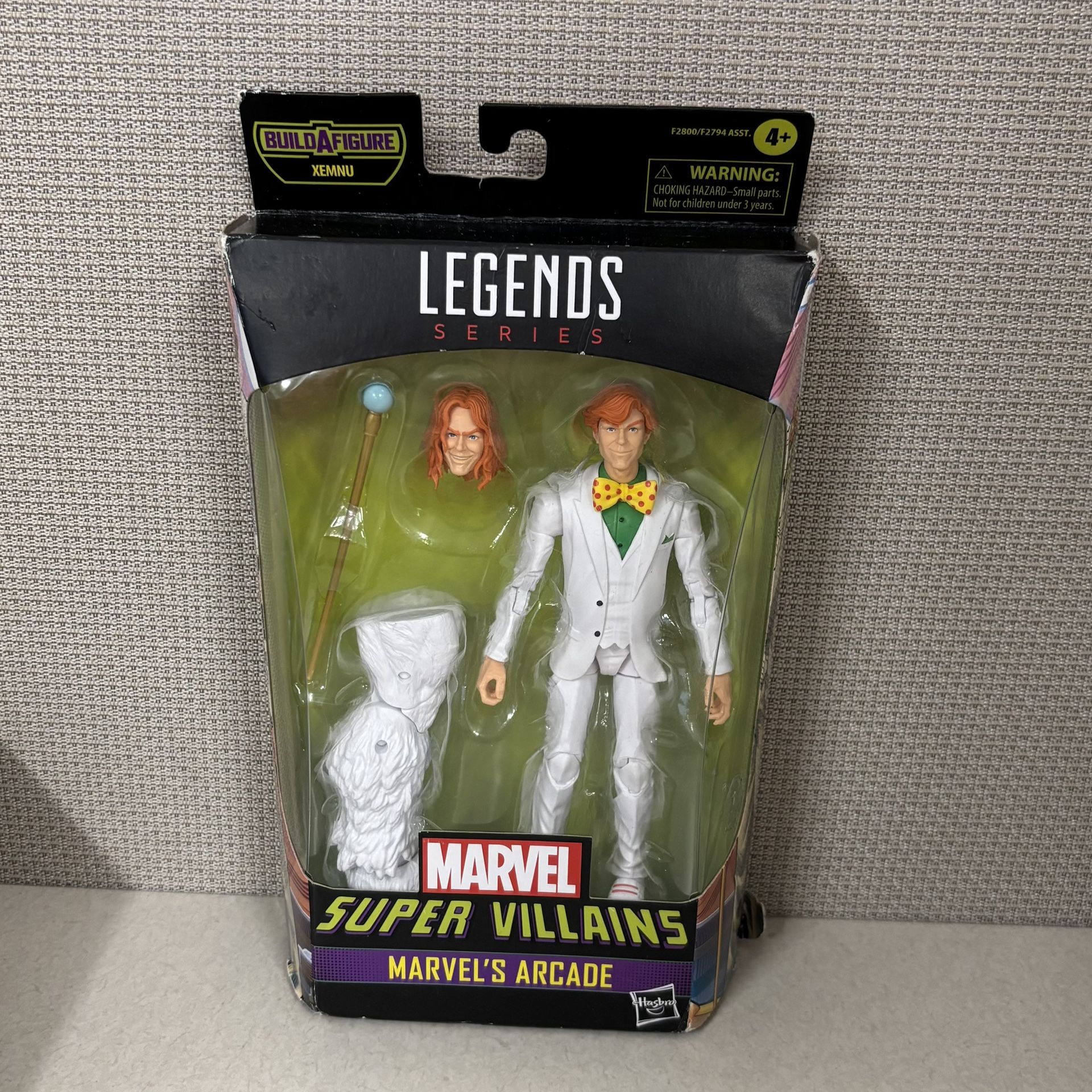 Marvel Legends Super Villains Marvel's Arcade Action Figure NEW