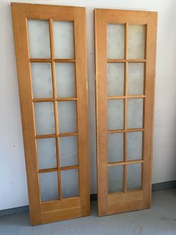 Pair of Douglas Fir Doors