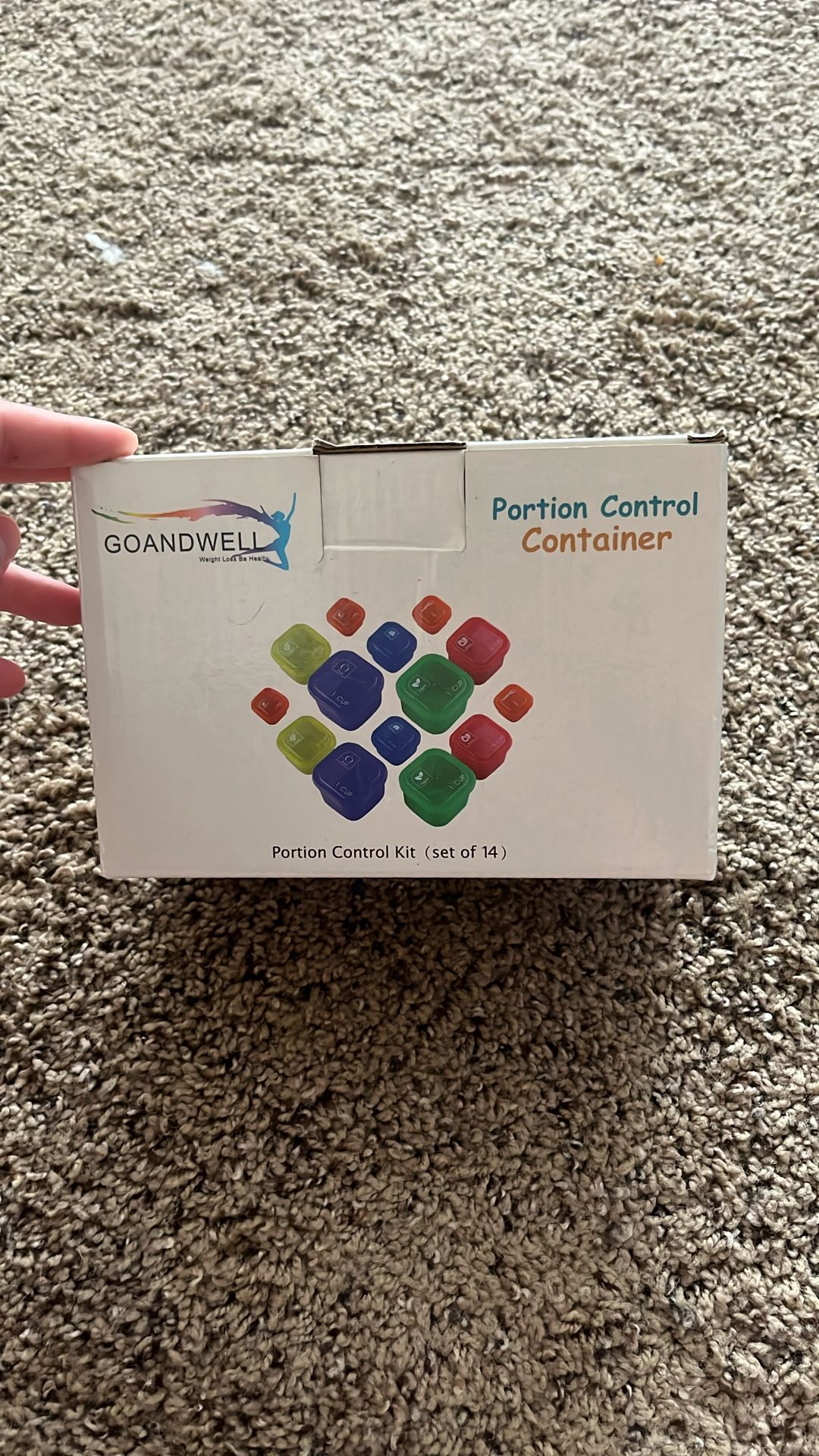 Goandwell Portion Control Containers