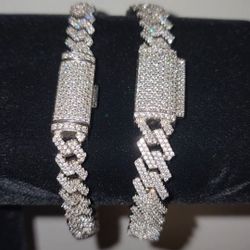 Moissanite Cuban Bracelets