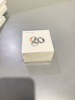 Smart Ring - White Elephant Gifts,Sleep Monitoring/Blood Oxygen/Motion Tracking,Waterproof & No Subscription Required,Gifts for Mom Dad Gold 8