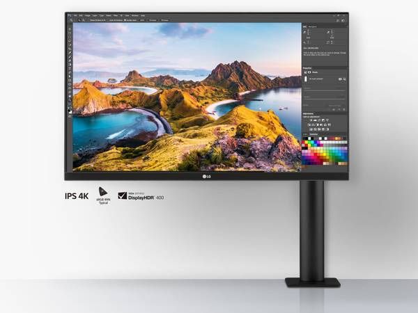 LG 32BN88U-B UltraFine Ergo 31.5" 16:9 UHD 4K IPS MONITOR