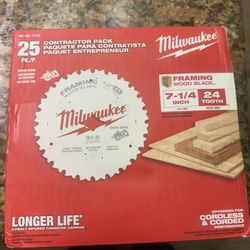 24-Tooth Tungsten Carbide Wood Cutting Framing Circular Saw Blade