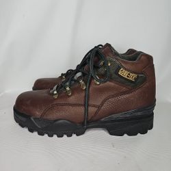 Gore-tex Boots Women's Leather Brown Size 10 M