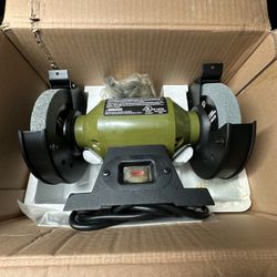 NEW ROCKWELL RK7867 SHOP SERIES ELECTRIC 1/2HP 6" BENCH GRINDER KIT NEW IN BOX