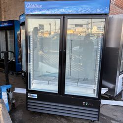 Two door freezer new