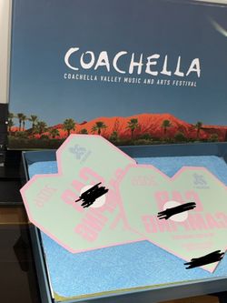 Coachella weekend 1 camping pass