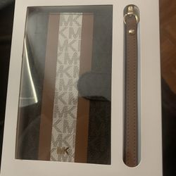 Iphone X/XS Michael Kors Original Folio Phone Case With Strap