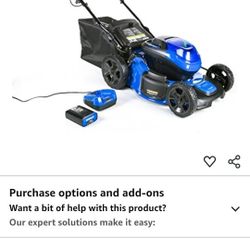 Kobalt 40-Volt Brushless Lithium Ion 20-in Cordless Electric Lawn Mower 