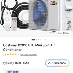 2n1 Split Ac:heat Indoor Outdoor Unit 