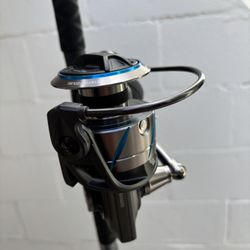 Quantum Benchmark 6000 Spinning Fishing Rod & Reel Combo New Nice!!!