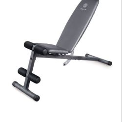 Adjustable Slant Weight Bench. 6 position Weight bench.