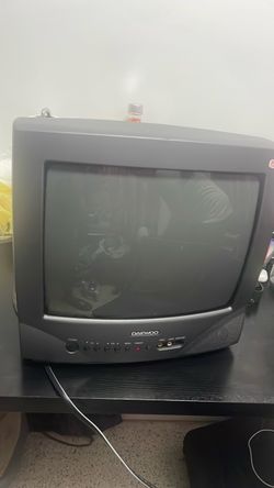 daewoo crt tv color tv 13”