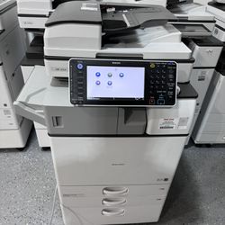 Office Printer Ricoh Mp 2554 Black & White Copier Machine Laser