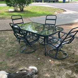 Patio Table & Chair Set