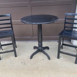 High Top Table Dinning Set