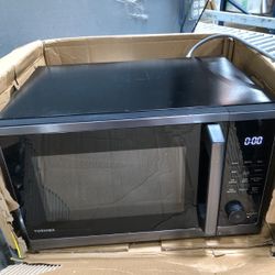 TOSHIBA Countertop Microwave Oven Air Fryer Combo, Inverter, Convection, Broil, Speedy Combi, Even Defrost, Humidity Sensor, Mute Function, 27 Auto Me