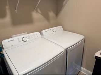 Washer and Dryer