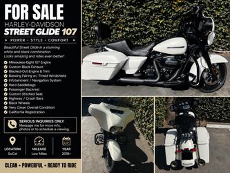 FOR SALE – Harley-Davidson Street Glide 107