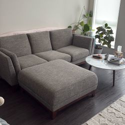Sofa set and Marble Coffee Table 