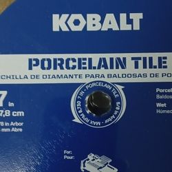 Kobalt Porcelain Wet Tile Blade 7 In