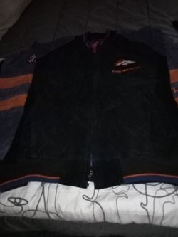 Authentic Leather Authentic NFL Extra Large Denver Bronco Jacket