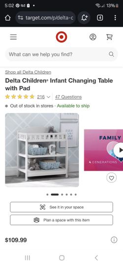 White Changing Station