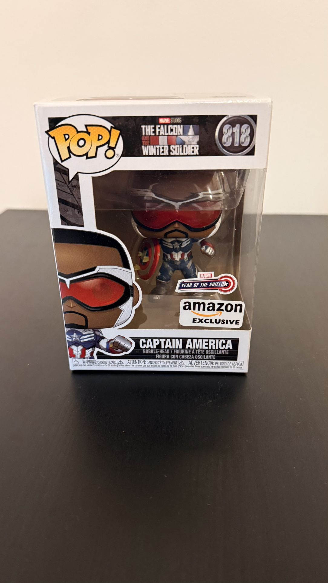 Funko Pop! The Falcon And The Winter Soldier Captain America #818