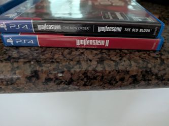 3 PS4 Wolfenstein games