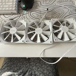 NZXT PC Fans White