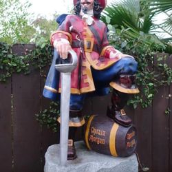 Captain Morgan Resin Statue