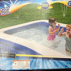 10 X 6 X 22inches FAMILY FUN POOL!