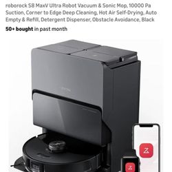 Roborock S8 MaxV Ultra Robot Vacuum & Sonic Mop