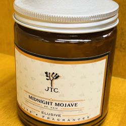 Joshua Tree Candle Co.  JTC Midnight Mojave 7.5oz Candle Made In USA
