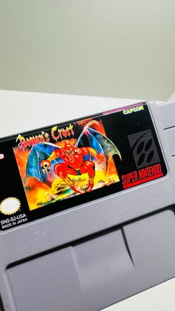 Demon’s Crest For Super Nintendo Video Game