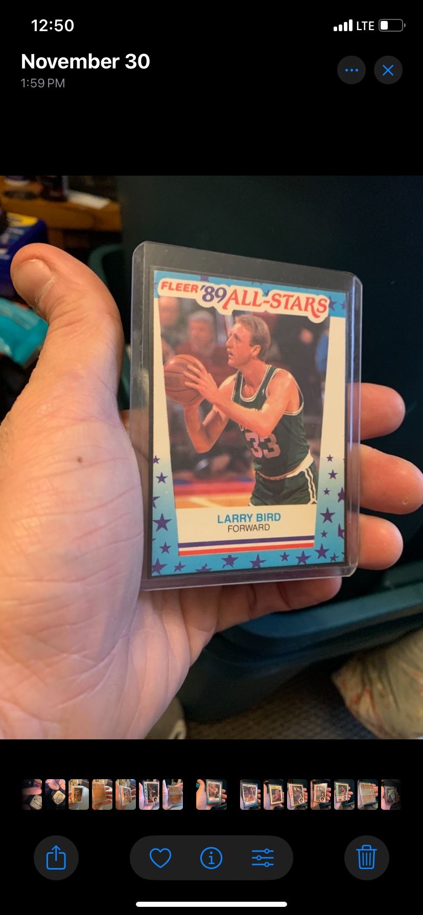 NBA Legend Vintage Card Lot