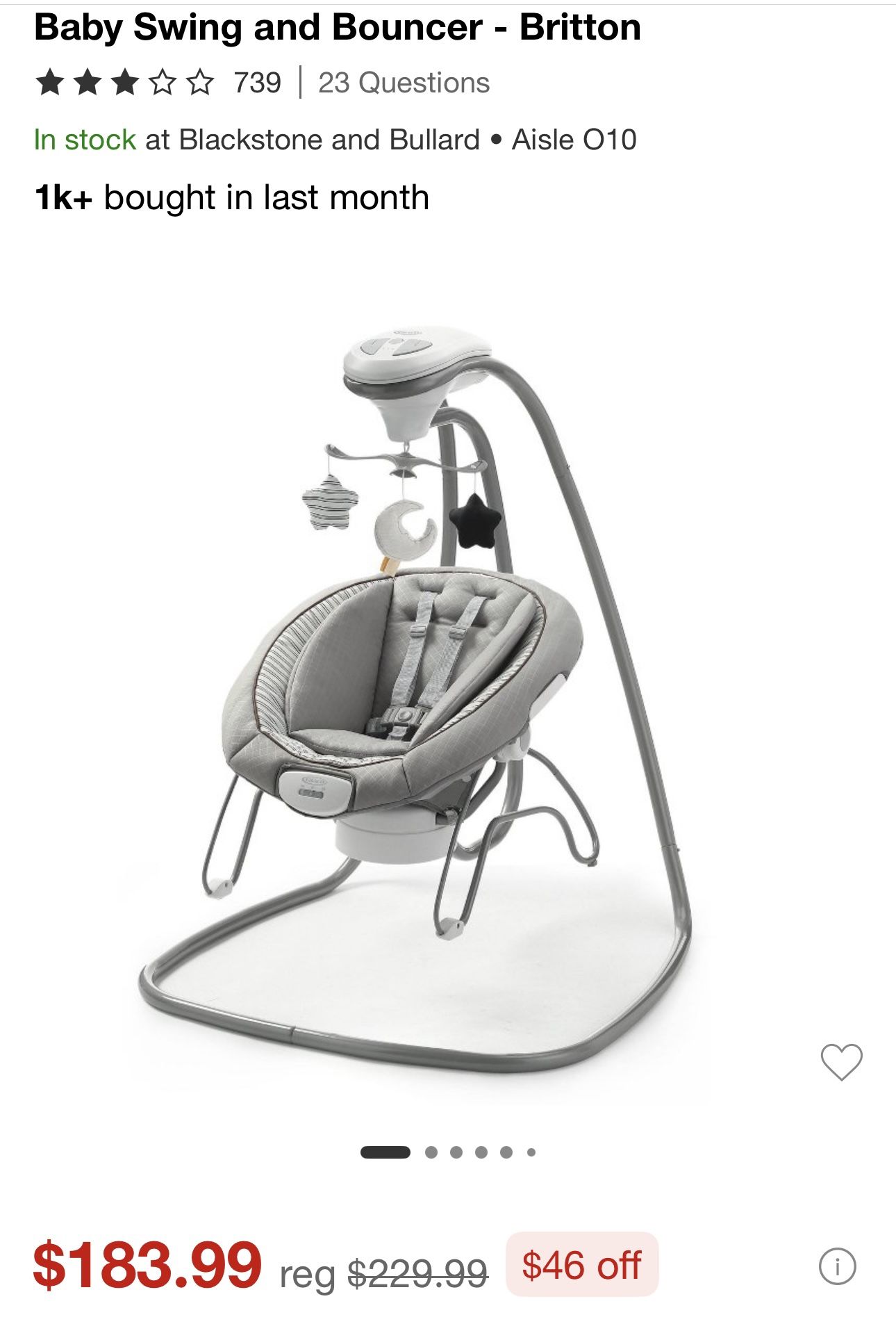 Baby Swing/Bouncer